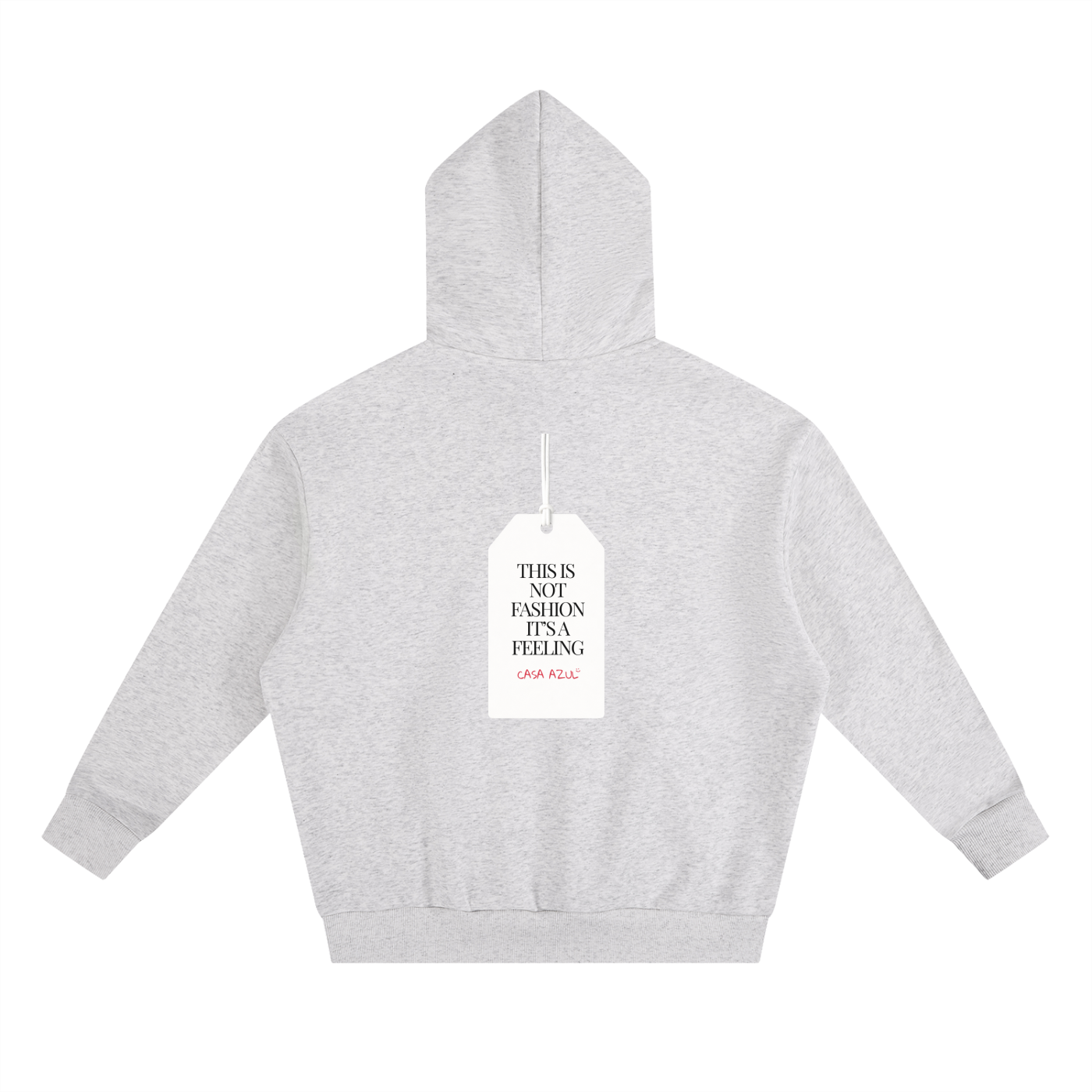 Boxy Oversized Hoodie - This is not fashion it's a feeling