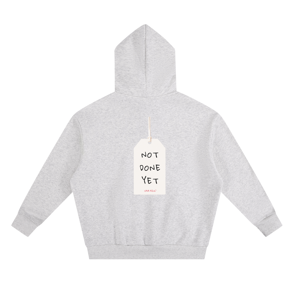 Boxy Oversized Hoodie - Not done yet