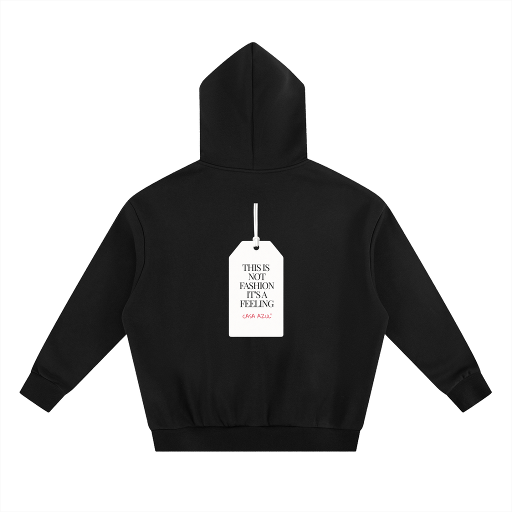 Boxy Oversized Hoodie - This is not fashion it's a feeling