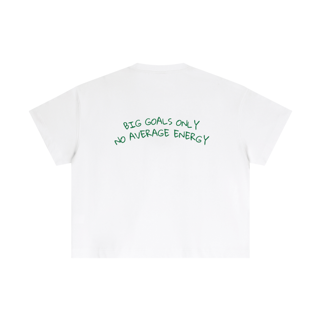 T-shirt Boxy – BIG GOALS ONLY