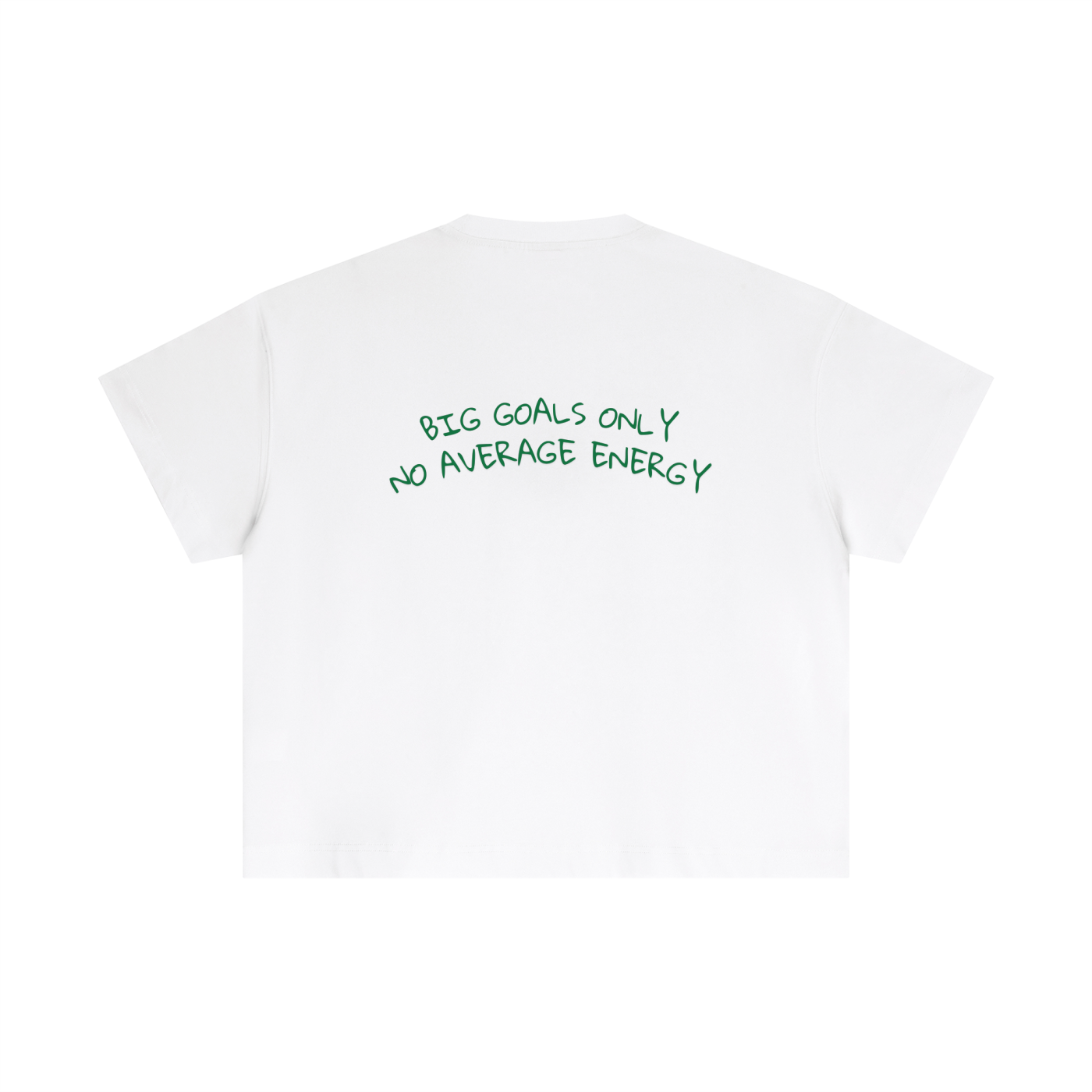 T-shirt Boxy – BIG GOALS ONLY
