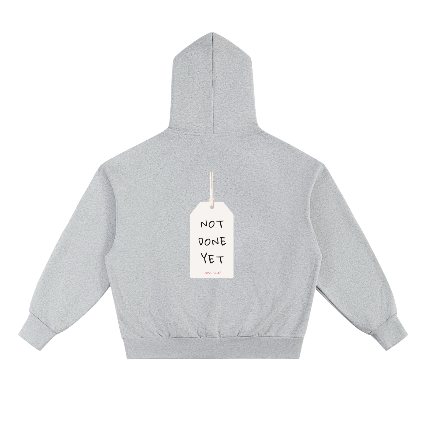 Not done yet - Oversized Boxy Hoodie