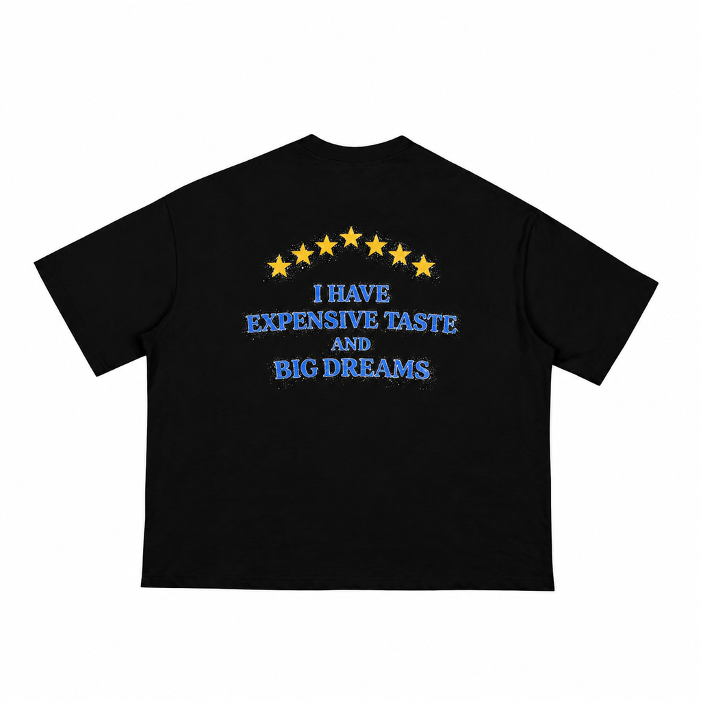 Blue Expensive Taste - Classic Boxy Tee