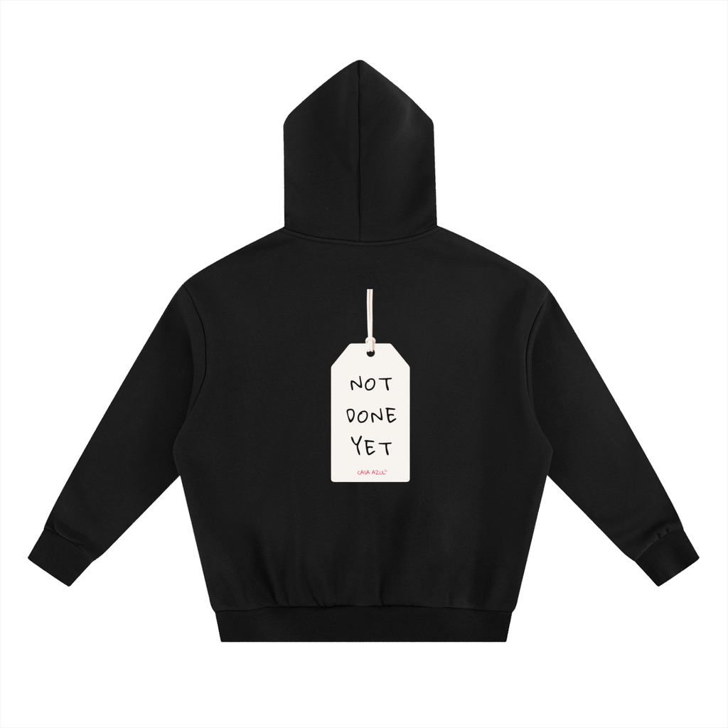 Boxy Oversized Hoodie - Not done yet