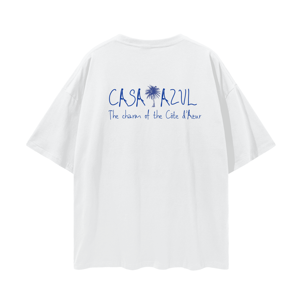 T-shirt oversized – The charm of the côte d'azur