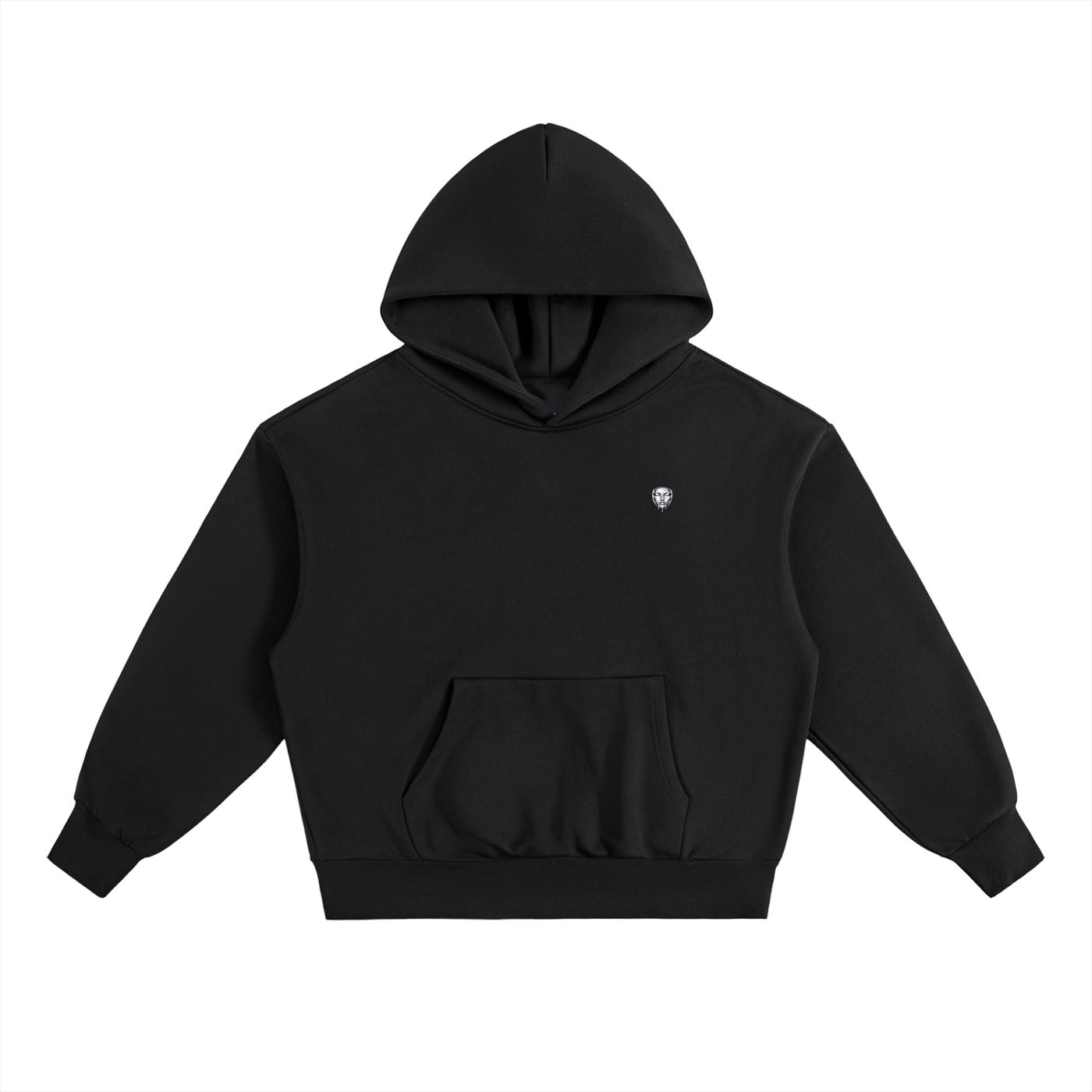 Casa Azul chrome Signature - Oversized Boxy Hoodie