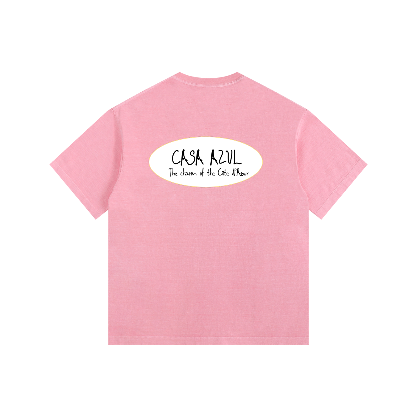 T-shirt Unisexe Oversized - THE CHARM OF THE COTE D'AZUR