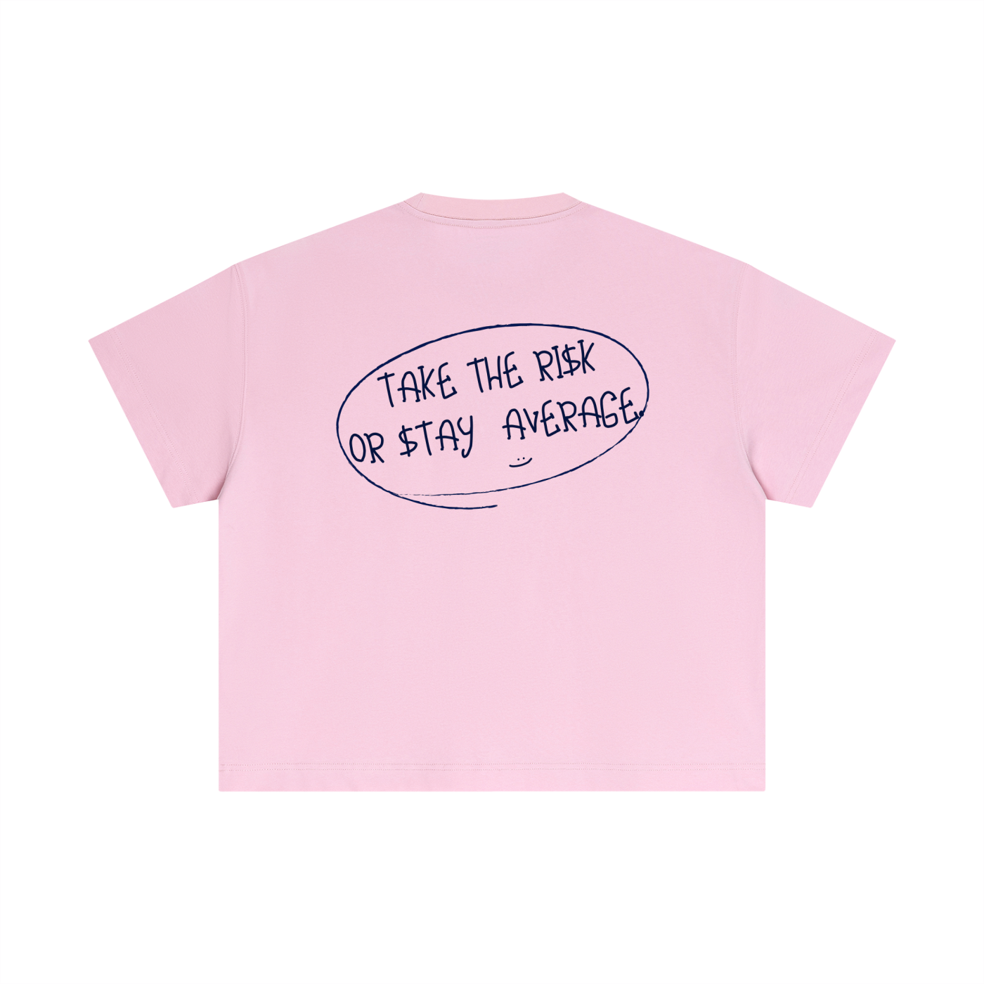 Take The Risk - Cropped Boxy Tee