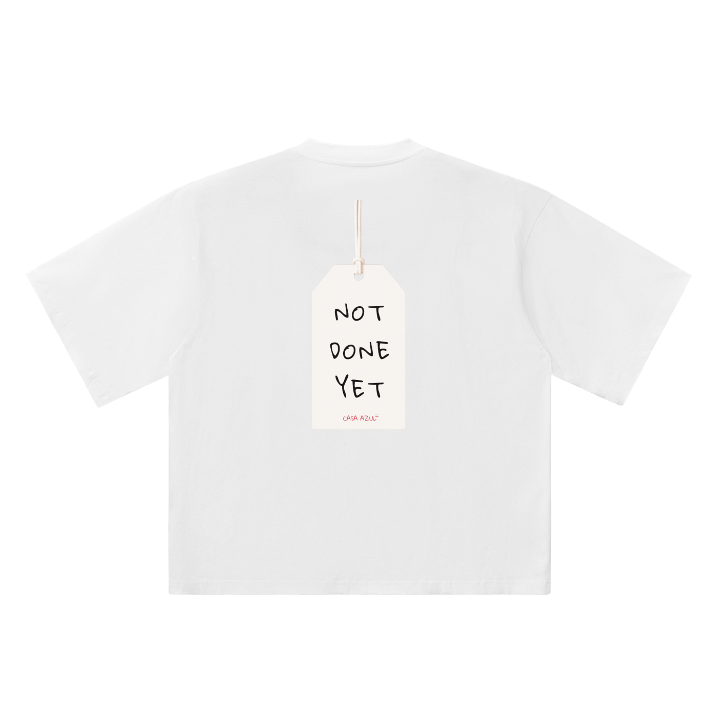 Not Done Yet - Oversized Boxy Tee